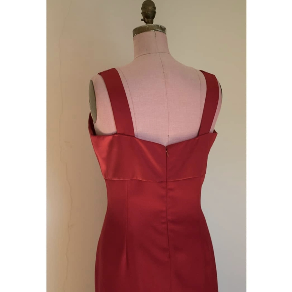 90s Red Dress Set - Picture 7 of 7